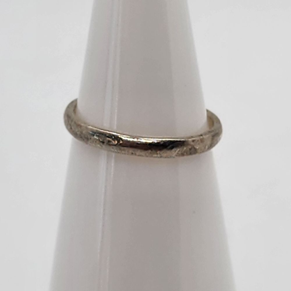Sterling Silver Plain Band Ring (2)